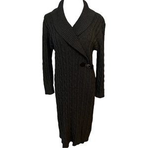 Calvin Klein Cowl Neck Sweater Dress